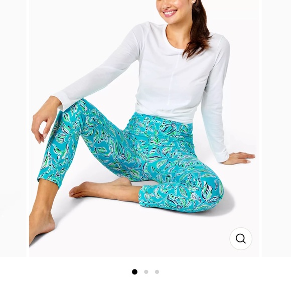 Lilly Pulitzer Weekender High Rise Midi Legging - Picture 7 of 8